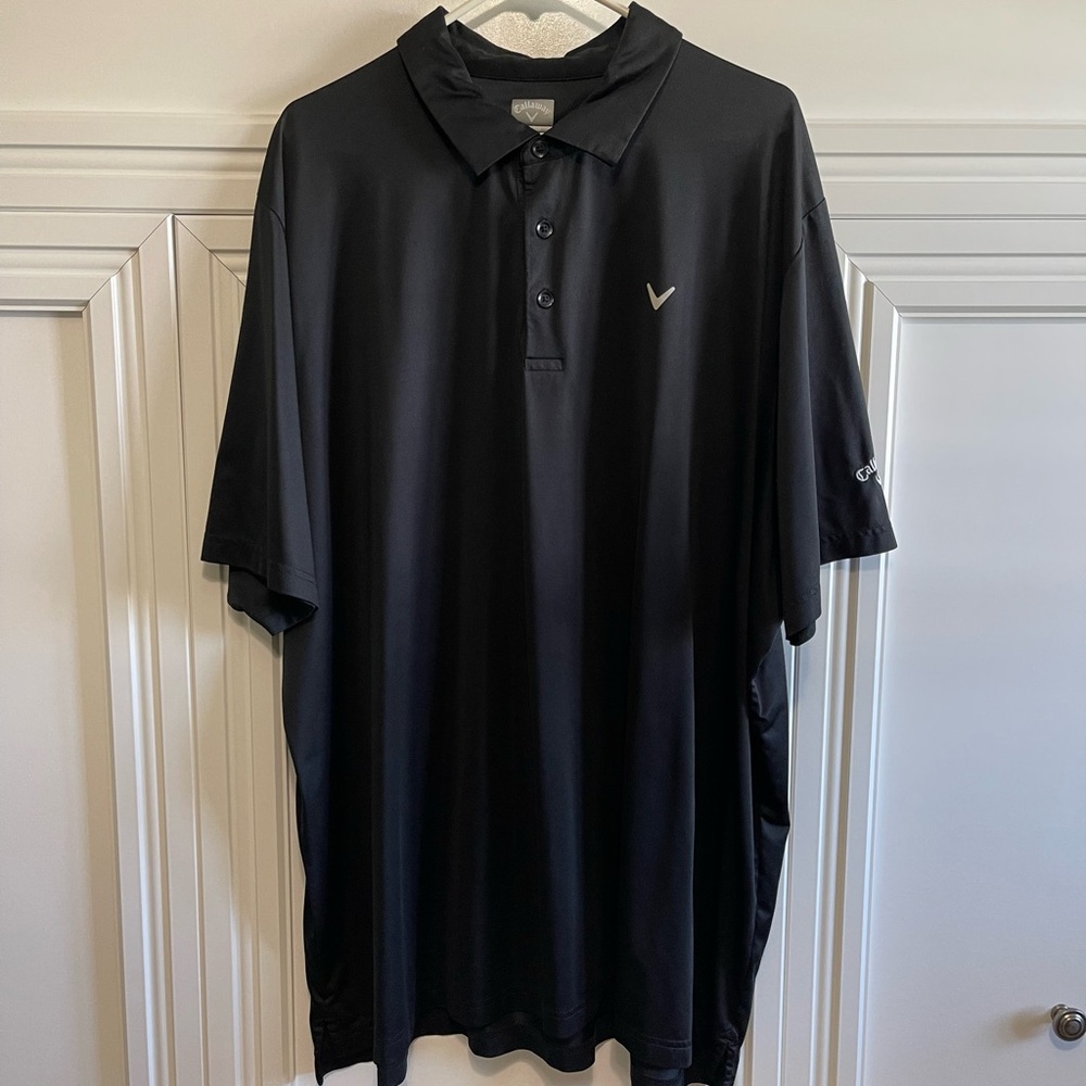 Callaway Black Polo Shirt Classic Casual Style